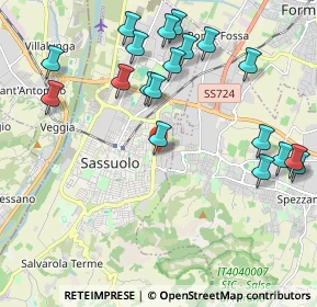 Mappa Via lavatoio, 41049 Sassuolo MO, Italia (2.35842)