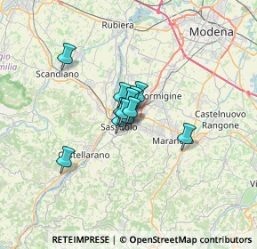 Mappa Via lavatoio, 41049 Sassuolo MO, Italia (3.3325)