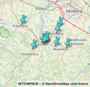Mappa Via lavatoio, 41049 Sassuolo MO, Italia (3.91909)