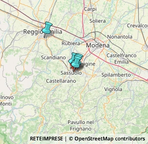 Mappa Via lavatoio, 41049 Sassuolo MO, Italia (60.69533)