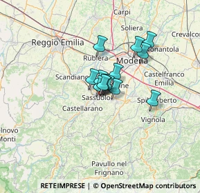 Mappa Via lavatoio, 41049 Sassuolo MO, Italia (7.57769)