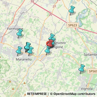 Mappa IT MO, 41051 Castelnuovo Rangone MO, Italia (3.46615)