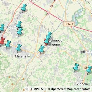 Mappa IT MO, 41051 Castelnuovo Rangone MO, Italia (5.84583)