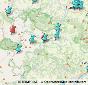 Mappa Via Cadonega, 42030 Viano RE, Italia (6.66235)