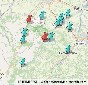 Mappa Via Cadonega, 42030 Viano RE, Italia (7.72769)