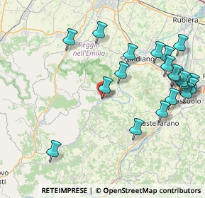 Mappa Via Cadonega, 42030 Viano RE, Italia (9.7495)