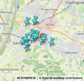 Mappa CAP, 41042 Fiorano Modenese MO, Italia (1.234)