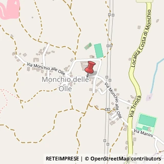 Mappa Località Monchio delle Olle,  28, 42034 Canossa, Reggio nell'Emilia (Emilia Romagna)
