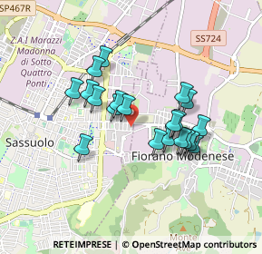 Mappa Via Po, 41049 Sassuolo MO, Italia (0.726)