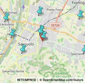 Mappa Via Po, 41049 Sassuolo MO, Italia (2.75909)