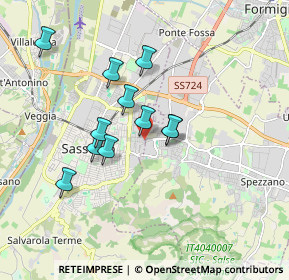 Mappa Via Po, 41049 Sassuolo MO, Italia (1.48909)