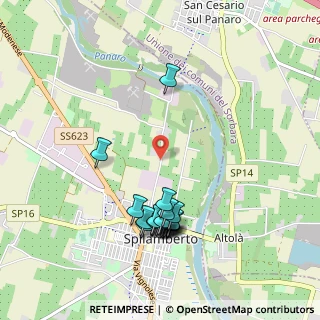 Mappa Via Ghiarole, 41057 Spilamberto MO, Italia (1.0255)
