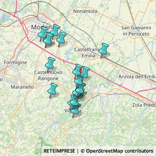 Mappa Via Ghiarole, 41057 Spilamberto MO, Italia (6.59056)