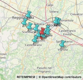 Mappa Sede Legale:, 41042 Fiorano Modenese MO, Italia (9.52462)