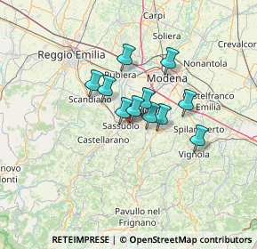 Mappa Sede Legale:, 41042 Fiorano Modenese MO, Italia (8.76545)