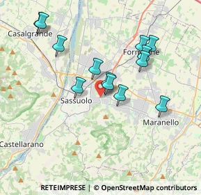 Mappa Sede Legale:, 41042 Fiorano Modenese MO, Italia (3.54692)