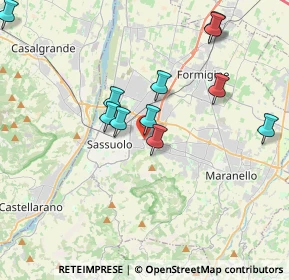 Mappa Sede Legale:, 41042 Fiorano Modenese MO, Italia (4.25917)