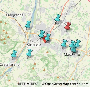 Mappa Sede Legale:, 41042 Fiorano Modenese MO, Italia (3.95417)