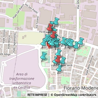 Mappa Sede Legale:, 41042 Fiorano Modenese MO, Italia (0.15517)