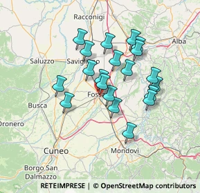 Mappa Via Ceva, 12045 Fossano CN, Italia (11.749)