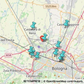 Mappa Via del Maccabreccia, 40012 Bologna BO, Italia (4.07091)