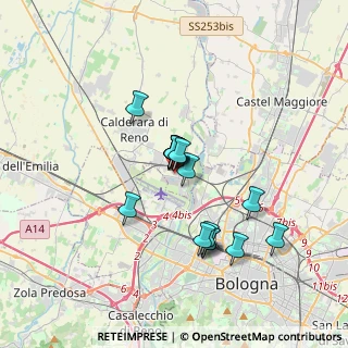 Mappa Via del Maccabreccia, 40012 Bologna BO, Italia (2.69563)