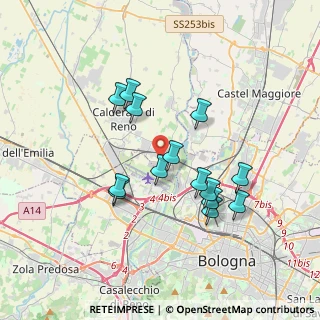 Mappa Via del Maccabreccia, 40012 Bologna BO, Italia (3.28643)