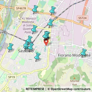 Mappa Via Braida, 41049 Sassuolo MO, Italia (0.93867)