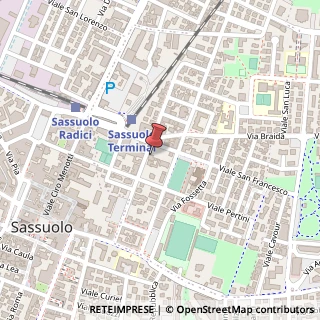 Mappa Viale A. Gramsci, 100, 41049 Sassuolo, Modena (Emilia Romagna)