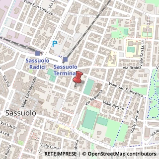 Mappa Viale Gregorio Agnini, 27, 41049 Sassuolo, Modena (Emilia Romagna)