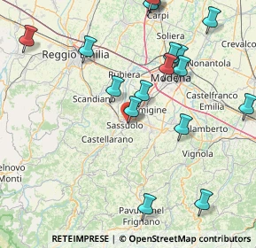 Mappa Via Santa Chiara, 41049 Sassuolo MO, Italia (19.34588)