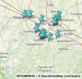 Mappa Via Santa Chiara, 41049 Sassuolo MO, Italia (10.48125)