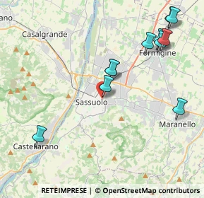 Mappa Via Santa Chiara, 41049 Sassuolo MO, Italia (4.71636)