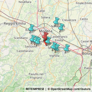 Mappa Via della Pace, 41010 Castelnuovo Rangone MO, Italia (9.32083)