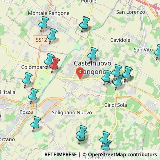 Mappa Via della Pace, 41010 Castelnuovo Rangone MO, Italia (2.7445)