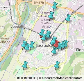 Mappa Via Goito Arrigo, 41049 Sassuolo MO, Italia (0.859)