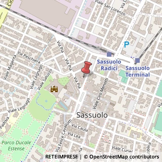Mappa Via San Giorgio, 21, 41049 Sassuolo, Modena (Emilia Romagna)