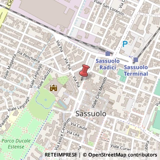 Mappa Viale San Giorgio, 13, 41049 Sassuolo, Modena (Emilia Romagna)