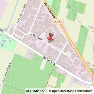 Mappa Via dei Fabbri, 19, 41057 Spilamberto, Modena (Emilia Romagna)