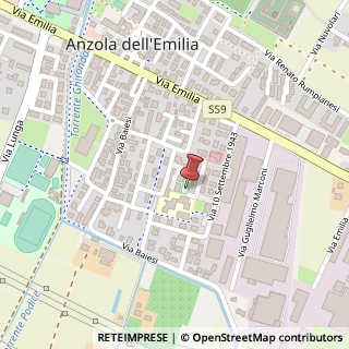 Mappa Via M. Schiavina, 15, 40011 Anzola dell'Emilia BO, Italia, 40011 Anzola dell'Emilia, Bologna (Emilia Romagna)