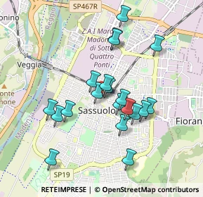 Mappa Via Papa Giovanni XXIII, 41049 Sassuolo MO, Italia (0.819)