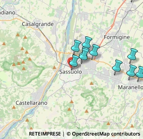 Mappa Via Papa Giovanni XXIII, 41049 Sassuolo MO, Italia (3.98636)