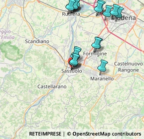 Mappa Via Papa Giovanni XXIII, 41049 Sassuolo MO, Italia (8.728)