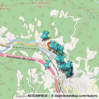 Mappa Via Valle Calda, 16013 Campo Ligure GE, Italia (0.45185)