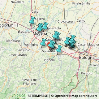 Mappa Via Modenese, 41057 Spilamberto MO, Italia (10.45632)