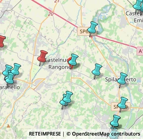 Mappa Via Pitagora, 41051 Castelnuovo Rangone MO, Italia (6.573)