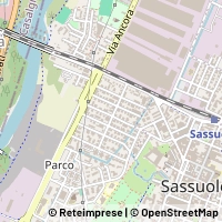 Map Sassuolo