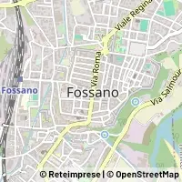 Kaart Fossano