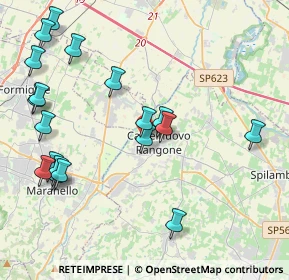 Mappa Via Montanara, 41051 Castelnuovo Rangone MO, Italia (4.85526)