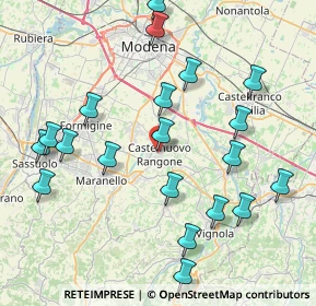 Mappa Piazza Brodolini, 41051 Castelnuovo Rangone MO, Italia (9.137)